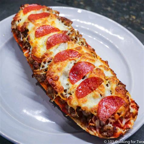 Quick French Bread Pizza 101 Cooking For Two