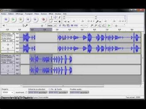 Débuter avec Audacity Enregistrer et éditer le son et la voix YouTube