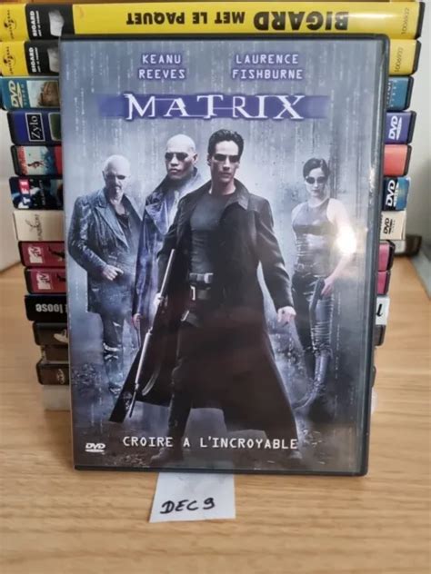 Dvd Matrix Keanu Reeves Laurence Fishburne Eur Picclick Fr