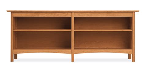 Mission Wood Console Bookcase By Vermont Furniture Designs