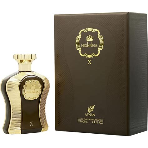 Afnan Highness X Brown Eau De Parfum En Espray Para Hombre 3 4 Onzas