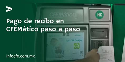 Pago de recibo en CFEMático paso a paso Infocfe mx