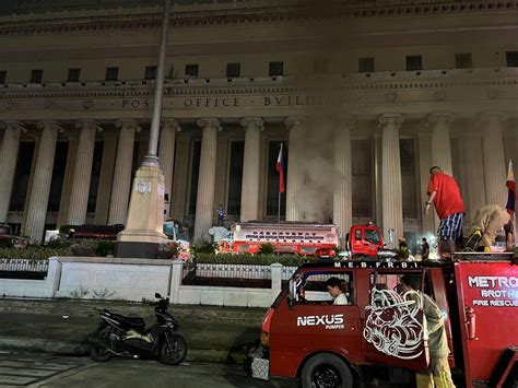 DZRH NEWS On Twitter Patuloy Na Inaapula Ang Sunog Sa Post Office Ng