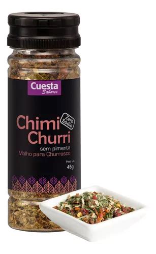 Molho Chimichurri Desidratado Sem Pimenta Zero Sódio OLIST STORE