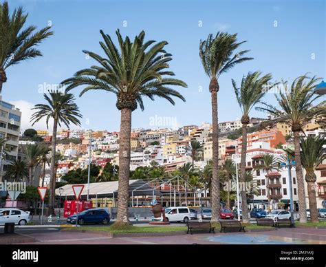 La Gomera Spanien November 8 2022 Plaza De Las Americas In San