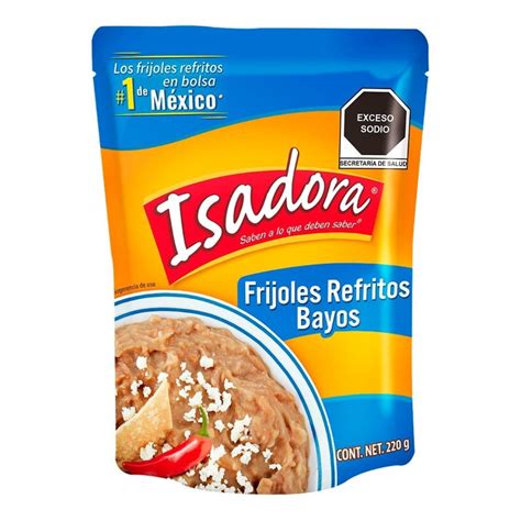 Frijoles Bayos Isadora Refritos En Bolsa G Walmart