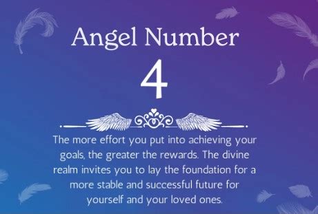 Angel Number 4 - Love, Power, Support, Strength