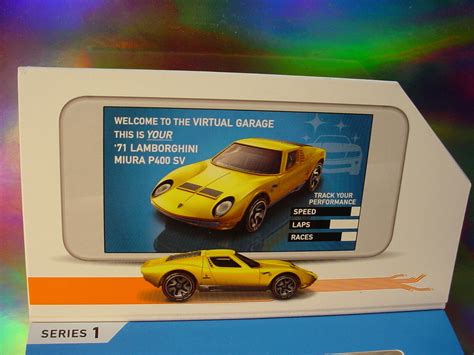 Hot Wheels Id Lamborghini Miura P Sv Yellow Limited Run