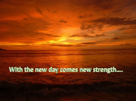 With The New Day Comes New Strength – Coffee With Allan Cockerill…
