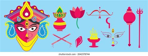 Durga Puja Elements Over 671 Royalty Free Licensable Stock Vectors