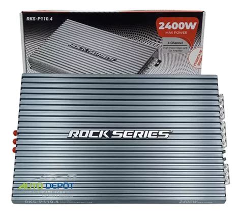 Amplificador Rock Series Rks P110 4 Clase Ab Con 4 Canales