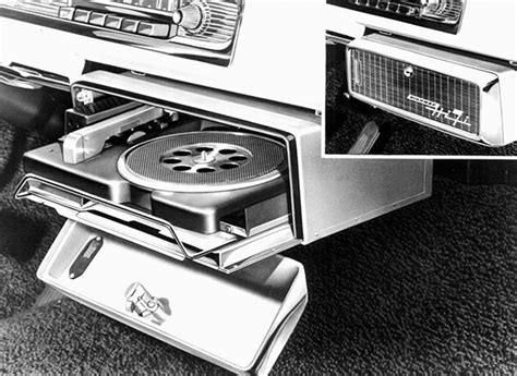 Car Record Players Of The 1950s And 1960s Early Infotainment Systems