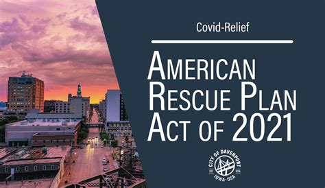 American Rescue Plan Act City Of Davenport