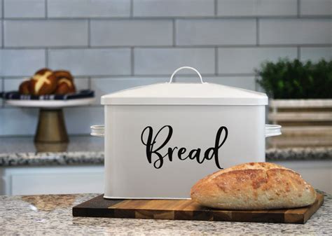 Bread Box Modern Farmhouse Kitchen Decor Bread Boxes For Etsy