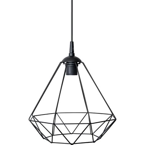 Lampa wisząca geometryczna złota czarna Kolor Czarny MIA home