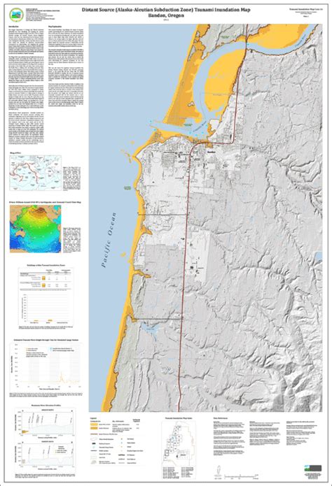 Dogami Tim Coos 16 Tsunami Inundation Maps For Bandon Coos County