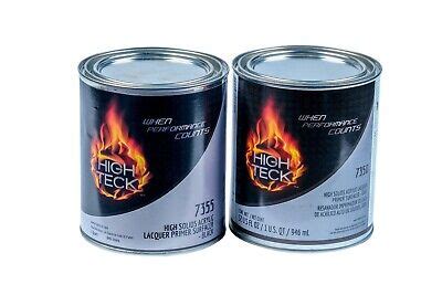 High Teck Acrylic Lacquer Primer Surfacer Quarts Or Gallons Gray Black