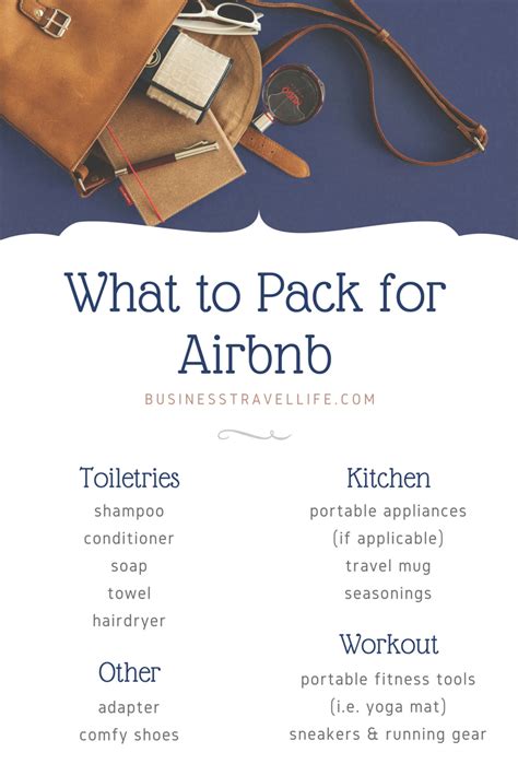 What to Pack for Airbnb: Add These Items to your Work Trip Packing List