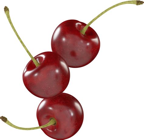 Red Cherry Fruit 46543842 Png