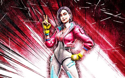 Rox Arte Grunge Fortnite Battle Royale Personajes Fortnite Rayos