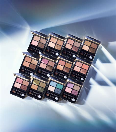 Cl De Peau Beaut Brown Eye Colour Shadow Quad Harrods Uk