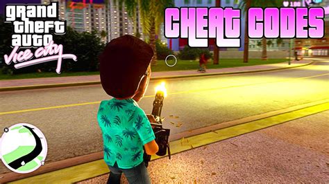 Grand Theft Auto Vice City Definitive Edition All Cheat Codes Youtube