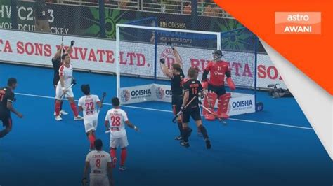 Piala Dunia Hoki Speedy Tigers Tewas Kepada Belanda Pada Aksi