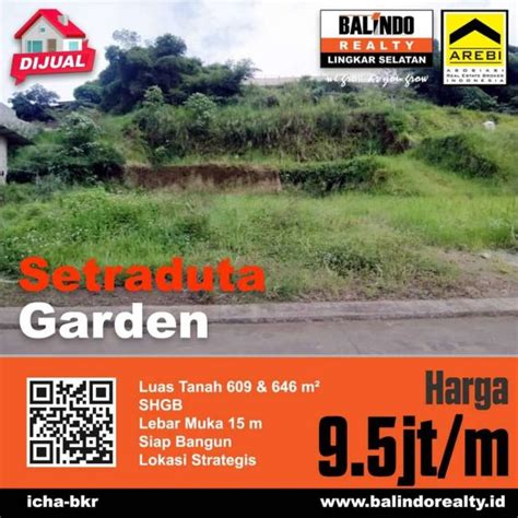 Jual Tanah Siap Bangun Setra Duta