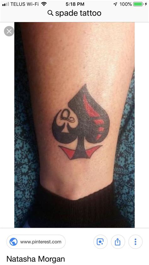 Pin By Kimme Lafayette On Tattoo Ideas Spade Tattoo Queen Of Spades Tattoo Black Tattoos