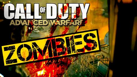 Call Of Duty Advanced Warfare How To Get Zombie Mode Youtube