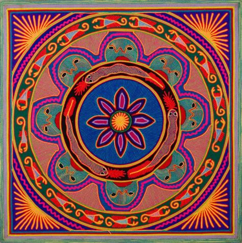 Indigenous Huichol Art Exhibition Carmel Ca Shamanism