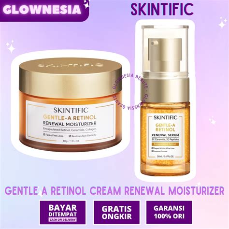 Jual Skintific Gentle A Retinol Cream Renewal Moisturizer Retinol