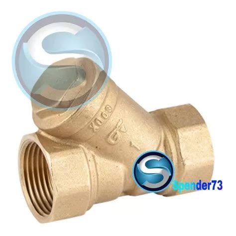 Filtro De Agua Pulgada Bronce Malla Acero Inox Genebre Cuotas Sin