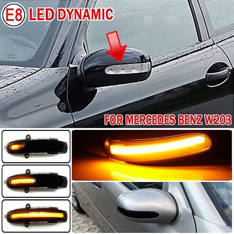 Dynamic Led Rearview Side Mirror Blinker Indicator Light Turn Signal