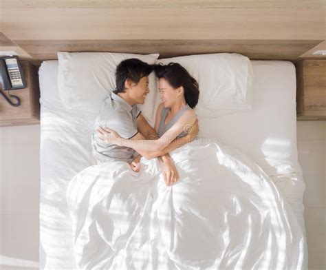 Couple Having Sex Under Blanket Stock Photo Image Of Beautiful