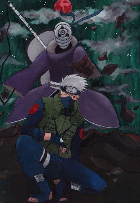 Kakashi Vs Obito Wallpapers Top Free Kakashi Vs Obito Backgrounds