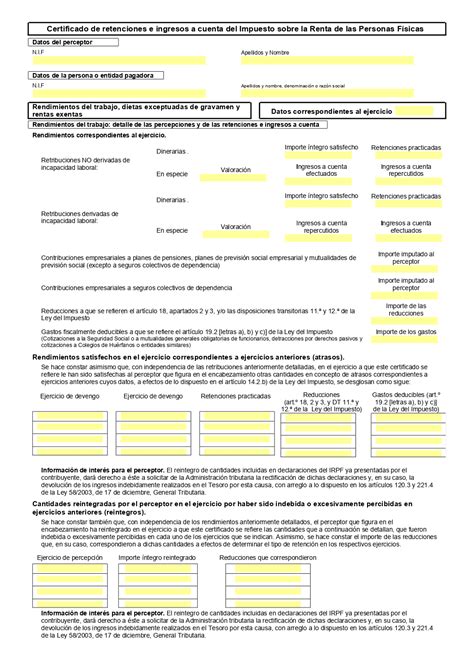 Modelo Instrucciones Pdf Certificado De Retenciones Hot Sex Picture