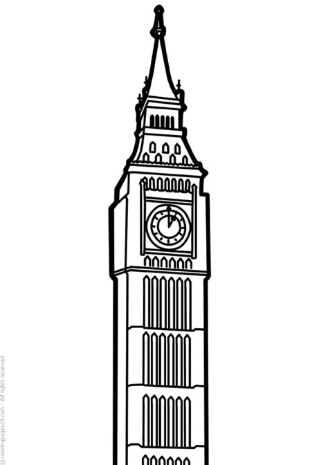 Malvorlage Big Ben Ausmalbild Ausmalbild Tower Bridge Ausmalbilder