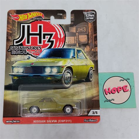 Jual Hot Wheels Premium Japan Historics 3 Nissan Silvia CSP311