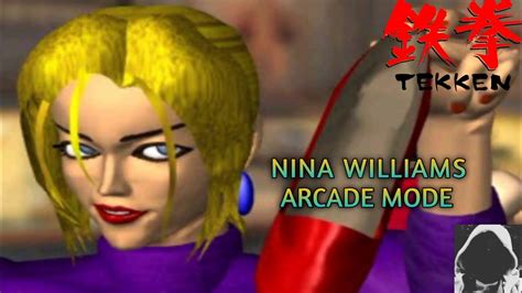 Nina Williams Arcade Mode Tekken 5 PS1 YouTube