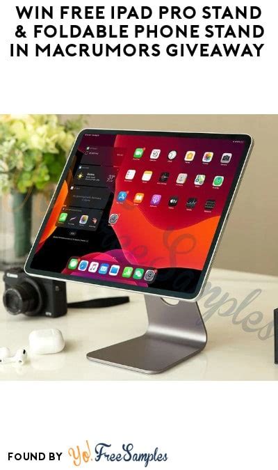 Win FREE IPad Pro Stand Foldable Phone Stand In MacRumors Giveaway