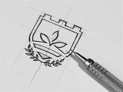 Logo Sketching by Bratus ™ on Dribbble