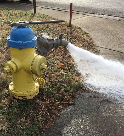 Hydrant Flushing Program | Murfreesboro, TN - Official Website