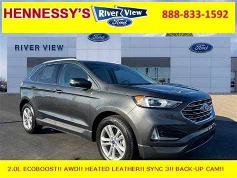 Pre Owned 2019 Ford Edge SEL 4 Door SUV In Oswego G1854 River View Ford