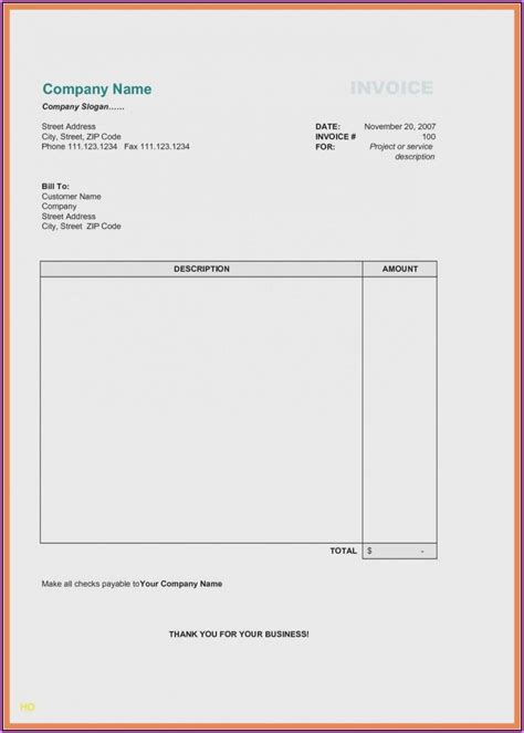 Free Fillable Invoice Form Pdf - Template 1 : Resume Examples #EZVgK6rVJk