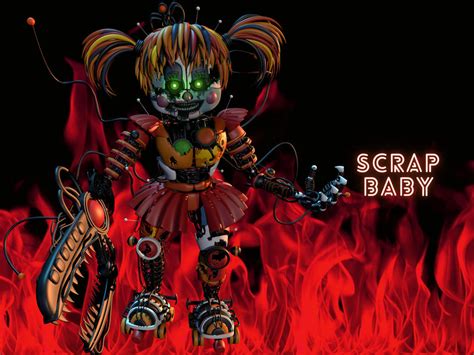 Scrap Baby FNAF 6 Poster by Gnisca2152 on DeviantArt