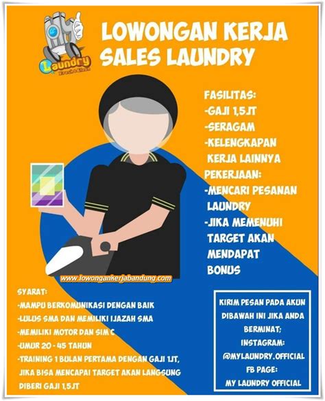 Lowongan Kerja Sales Laundry Bandung Loker Bandung Hari Ini