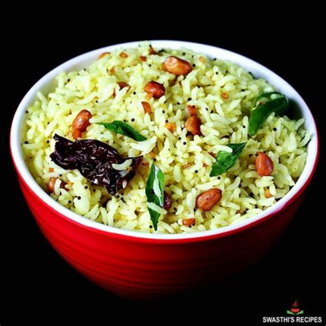 Lemon Rice Recipe How To Make Lemon Rice By Swasthis