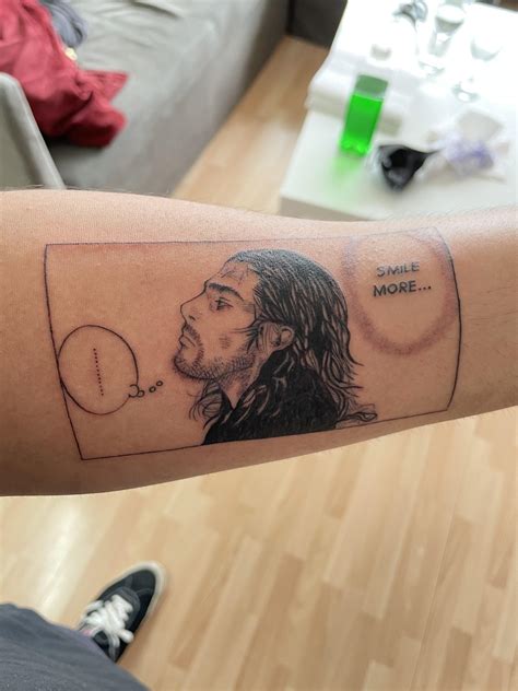 Got This New Tat I Hope U Guys Fuck With It R Vagabondmanga