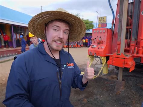 Youtuber Mr Beast Builds 100 Drinking Water Wells In Africa Bright Side